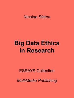cover image of Big Data Ethics in Research
